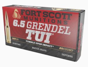 https3A2F2Fwww.2ndamendmentwholesale.com2Fmedia2Fcatalog2Fproduct2Ff2Fs2Ffsm6.5box.jpg Fort Scott Munitions 6.5 Grendel Rifle Ammo - 123gr | 20rd Box