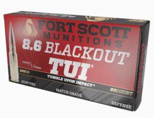 https3A2F2Fwww.2ndamendmentwholesale.com2Fmedia2Fcatalog2Fproduct2Ff2Fs2Ffsm8.6box.jpg Fort Scott Munitions 8.6 Blackout Rifle Ammo - 235gr | 20rd Box
