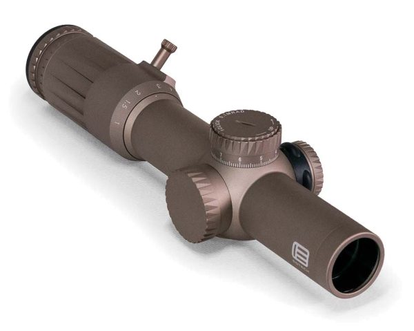 EOTEC VUDU 1-10X28 FFP SR5 RET MRAD TAN