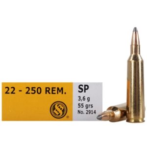 image-full-4405-0e04ab17b4dfb77d7e7b6ff203ad0c45.jpg SELLIER & BELLOT 22-250 REM 55GR SP 20RD BOX 25 BOXES PER CASE