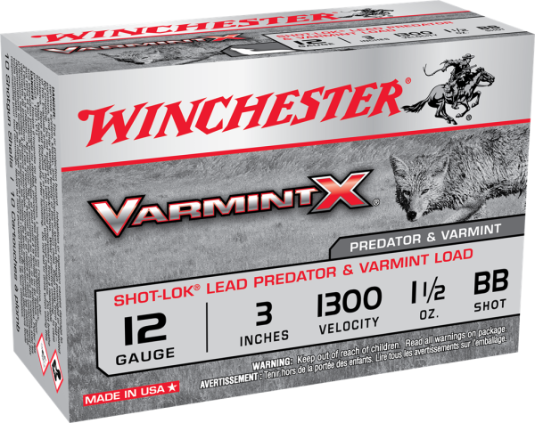 image-full-5016-0ea06c223e839ccccda45257e965692a.png VARMINT X SHOT LOK 12GA 3" BB 1-1/2OZ