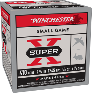 image-full-5038-a18678dfc2dca8cadbefd97afae3fc79.png WINCHESTER SUPER-X HEAVY BRASS GAME LOAD 410 2-1/2" 7.5 25RD BX 250RD CASE