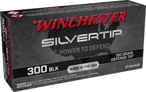 image-full-5111-66509dc8be1d28990cbaf248dc5ab35f.png WINCHESTER BALLISTIC SILVERTIP 300 BLACKOUT 150G DEFENSE TIP 20RD BX 200RD CASE