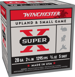 image-full-5128-7e9dcd6de4af77c8547d64f4f0e3735a.png WINCHESTER 28G SPR X UPLAND #5 3/4OZ 25RDS