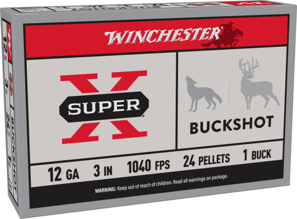 12GA 3" #1 BUCK 5 RD BOX