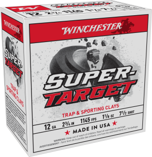 WINCHESTER SPR TRGT 12GA 1-1/8 7.5 SHOT 25RD BX 250RD CASE
