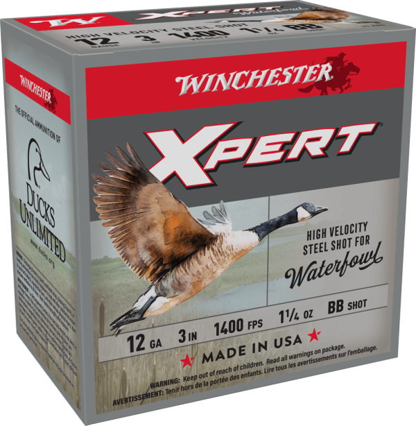 image-full-5642-598968c17b7b4bdf4a0ea2232161b8d8.png WINCHESTER SUPER X XPERT STEEL 12GA 3" 1-1/8 OZ BB 25RD BX 250RD CASE
