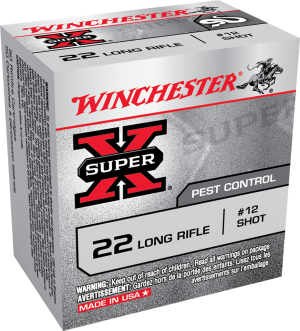 image-full-6290-db91ea9e114f6da58c1fe9a173519e50.png WINCHESTER SUPER X PEST CONTROL 22LR 25GR #12SHT 50RD BX 5000RD CASE