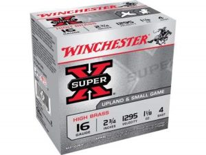 image-full-6346-44453a90df602663c02b8bc1b04b4167.jpg WINCHESTER SUPER X HEAVY GAME HB 16G 23/4 11/8 #4 25RD BX 250RD CASE