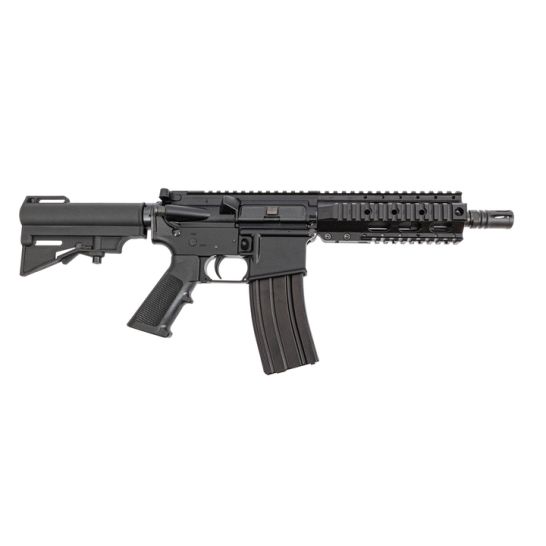 image-full-7133-17f59edaf554310a202d1e20f99f8b9d.jpg DPMS DP-15 KITTY KAT 300BLK PISTOL 7.5" BBL, 6.5" QUAD RAIL, CAR BRACE, 1-30RD MAGAZINE