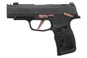 SIG SAUER P365XL ROSE 9MM PISTOL MANUAL SAFETY O.R. BLK/RG 2-10RD MAGS CA COMPLIANT