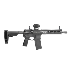 image-full-79170-0635c7c6f30b599ad21f3e92a79e4ff6.png SPRINGFIELD ARMORY SAINT VICTOR GEAR PAC 300BLK 9.5" PISTOL, SBA3, BLACK, FLIP UPS, 4-30RD