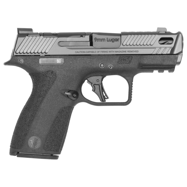 SMITH & WESSON P.C. M&P 9 SHIELD X CARRY COMP NTS PISTOL 3.6" FRONT NIGHT SIGHT 1-13RD, 1-15RD MAG