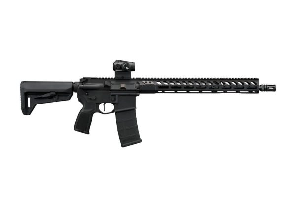 image-full-86600-2a25a34d0c2bc6ba9627b72646e1a31b.jpg SIG SAUER M400 FORGE 5.56 RIFLE 16.5" BBL, BLACK, ROMEO MSR G2, TELESTOCK 1-10RD MAG