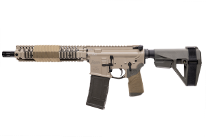 image-full-86675-e145b78f0757128287988dd02a51d50d.png DANIEL DEFENSE MK18 ELITE 300BLK PISTOL 10.3" FDE/ODG SB TACTICAL BRACE 1-30RD MAG