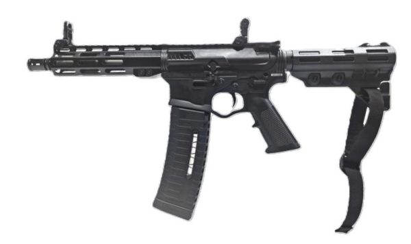 image-full-86859-c4f3db64e8613dc040bafd9a59208155.jpg ATI ALPHA MAX 5.56 PISTOL 7.5" BARREL, 7" MLOK W/ FLIP UPS, NEW BRACE, 1-60RD MAG