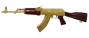 image-full-86864-8c3db61a56b367163e8acc4d8174061f.png BSR47 Bulgarian AKM Pattern Rifle 7.62x39, Red Star Red/Gold Cerakote, 16.3" BRL, 30RD PMAG