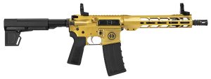 image-full-8951-974534e2fbe5b24d4c0d38337c7d42f8.jpg HI POINT HP15P 300BLK GOLD PISTOL 10.5" BBL, 9.5" MLOK BLADE/BRACE 1-30RD MAG