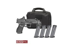 image-full-9023-9472417dae8a9962010aa60311d86ec9.jpg SPRINGFIELD ARMORY HELLCAT PRO COMP 15RD 9MM PISTOL U DOT GEAR PAC VIRIDIAN RFX11,BAG,4 MAGS