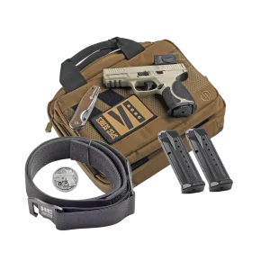 image-full-9221-7791076087a0089e4168258070865a1f.webp SMITH & WESSON M&P 9 M2.0 METAL COMPACT SPEC SERIES VI PISTOL 4" CHAMPAGNE ACRO P-2, 3-15RD