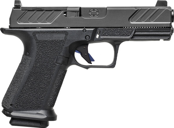 MR920, 9mm, Black Frame, LE EDITION Optic Black, Unthreaded Black, 10RD MODEL