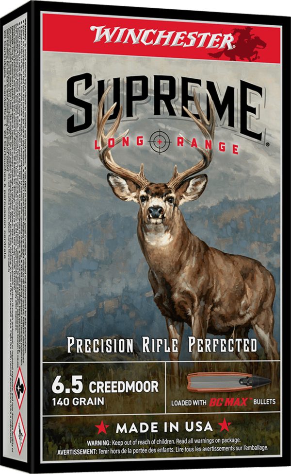 WIN 6.5CR 140GR SUPREME LR 20R