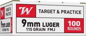 WIN 9MM 115GR USA FMJ 100RD