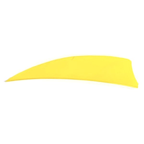 1005948_1.jpg Trueflight Shield Cut Feathers Yellow 3 in. RW 100 pk.