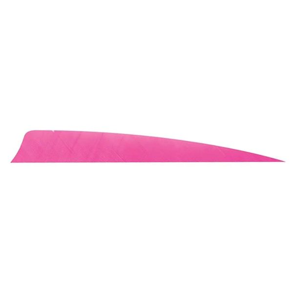 1005959_1.jpg Trueflight Shield Cut Feathers Pink 4 in. RW 100 pk.