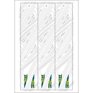 TAC Vanes Arrow Specific Wraps White Size A 3.625 13 pk.
