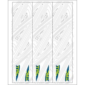 1205644_1.jpg TAC Vanes Arrow Specific Wraps White Size E 4.675 13 pk.