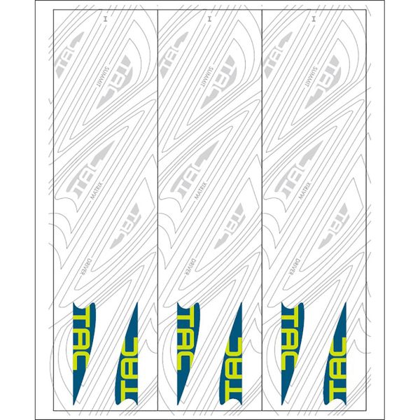 TAC Vanes Arrow Specific Wraps White Size I 5.5 13 pk.