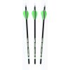 30-06 UFO Lighted Carbon Arrow Green 30 in. 340 3 pk.