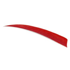 16510_1.jpg Trueflight Shield Cut Feathers Red 4 in. RW 100 pk.