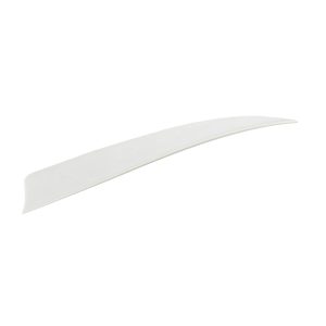 16515_1.jpg Trueflight Shield Cut Feathers White 4 in. LW 100 pk.