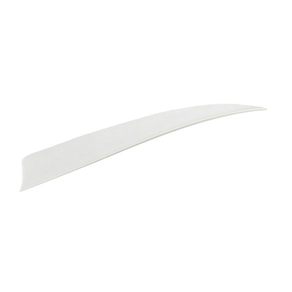 Trueflight Shield Cut Feathers White 4 in. LW 100 pk.