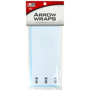 Bohning Arrow Wraps White 7 in. Standard 12 pk.