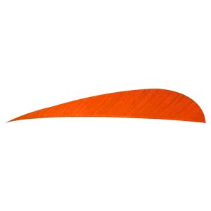 8514_1.jpg Trueflight Parabolic Feathers Orange 5 in. LW 100 pk.