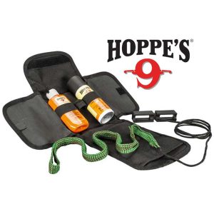 HOPP-34002_l.jpg Soft Sided Cleaning 9mm 357 to 38 Caliber Pistol Kit in Clam Pack