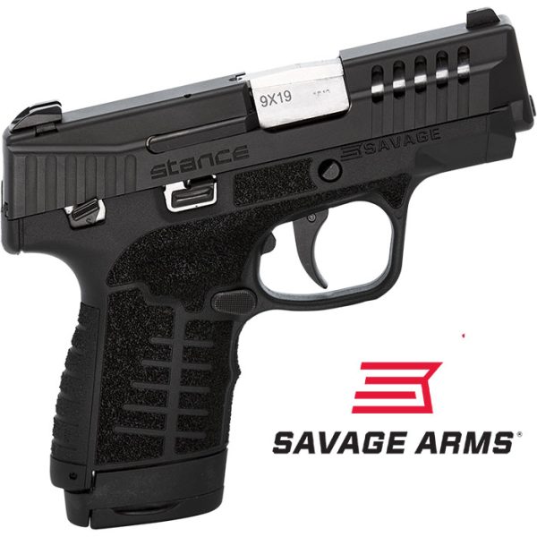 Stance 9MM 3.2 inch barrel 8 Round Black Manual Safety