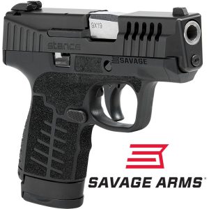 SAV-67001_l.jpg Stance 9MM 3.2 inch barrel 8 Round Black