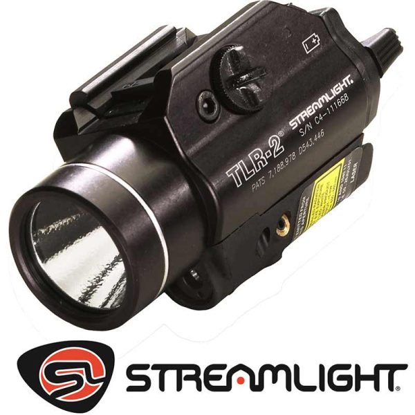 TLR 2 Gun Light 300 Lumens Black with Rail Locating Keys