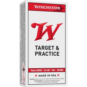 WIN-USA9MM_l.jpg USA White Box 9MM Luger 124 Grain Full Metal Jacket Box of 50