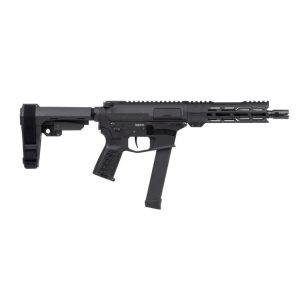 https3A2F2Fmedia.chattanoogashooting.com2Fimages2Fproduct2FCA99A520FAB2FCA99A520FAB1.jpg CMMG Banshee MKGs Fixed Ejector Handgun 9mm Luger 33rd Magazine 8" Barrel RipBrace Armor Black
