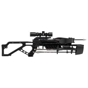 https3A2F2Fmedia.chattanoogashooting.com2Fimages2Fproduct2FEXE744742FEXE74474-1.jpg Excalibur Mag Air Crossbow 305 fps with Fixed Power Scope Black
