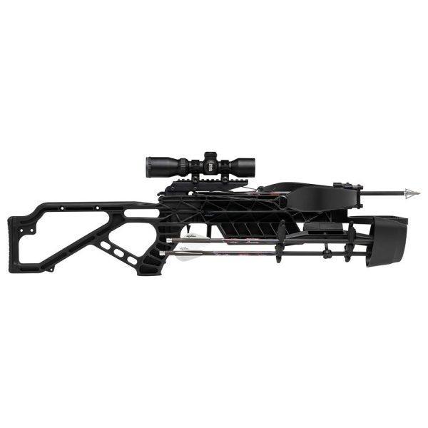 https3A2F2Fmedia.chattanoogashooting.com2Fimages2Fproduct2FEXE744742FEXE74474-1.jpg Excalibur Mag Air Crossbow 305 fps with Fixed Power Scope Black