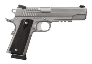 image-full-8142-8c0283f4e6c3c5ef8efe19acf77c237c.jpg SIG SAUER 1911 45ACP 5" STAINLESS FINISH, BLK GRIP, 2-8RD CA COMPLIANT